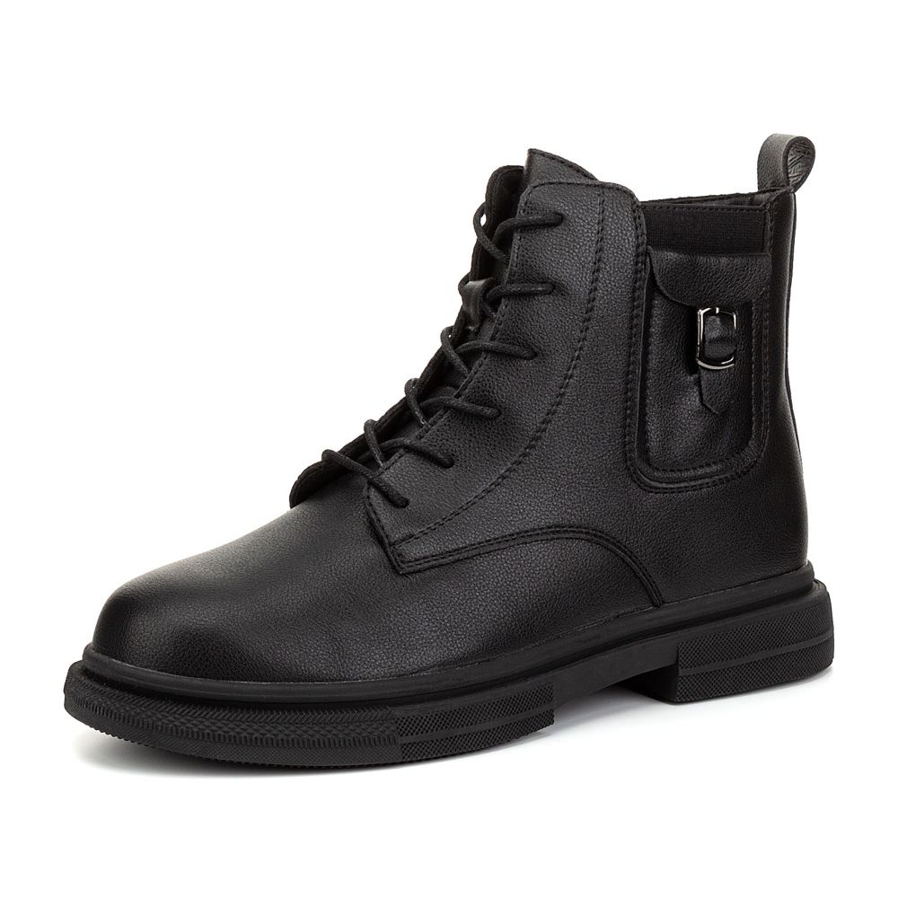 фото Ботинки женские instreet 119-22wk-118sr черные 40 ru