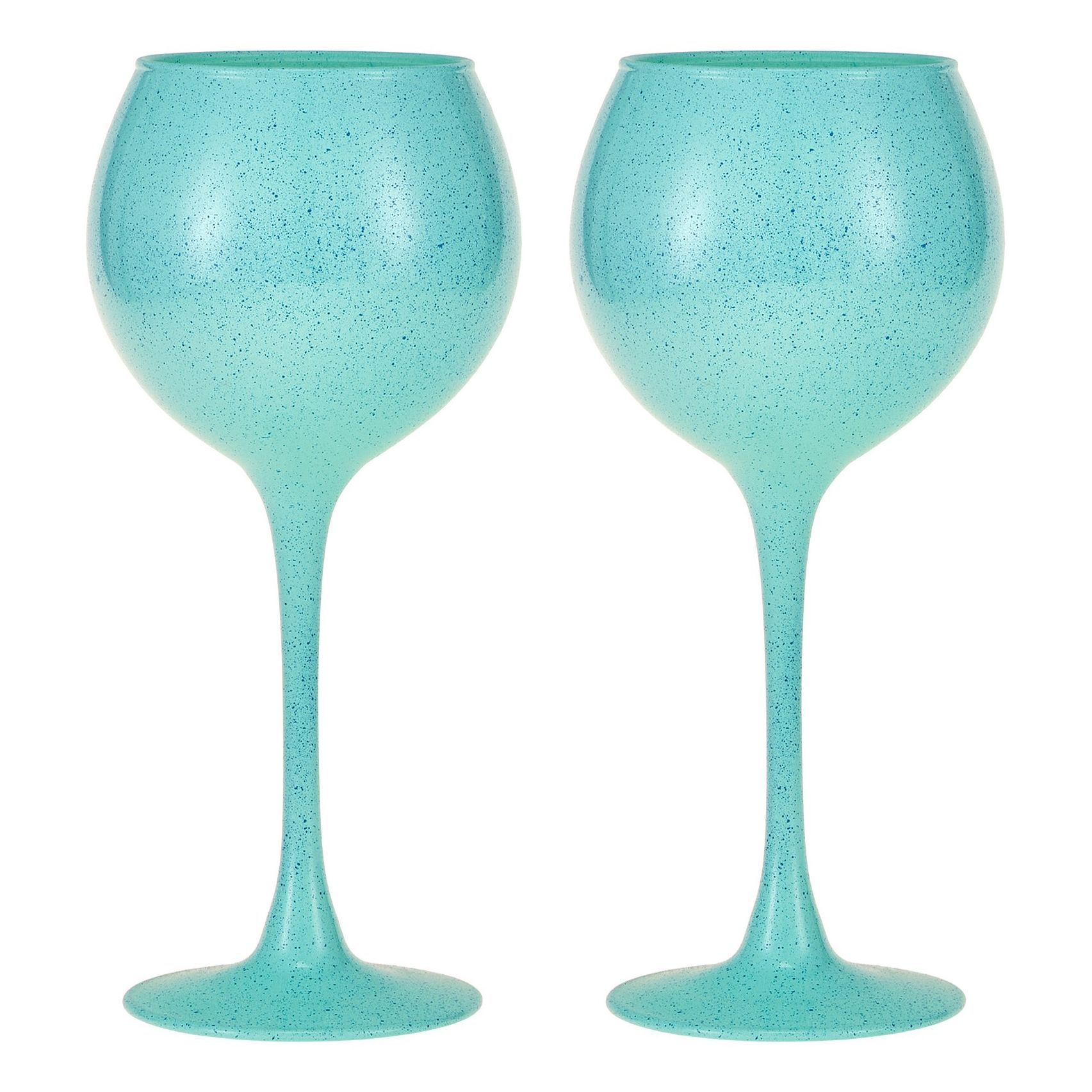 

Бокалы для вина Royal Garden Pink & Turquoise бирюзовые 280 мл 2 шт, Зеленый
