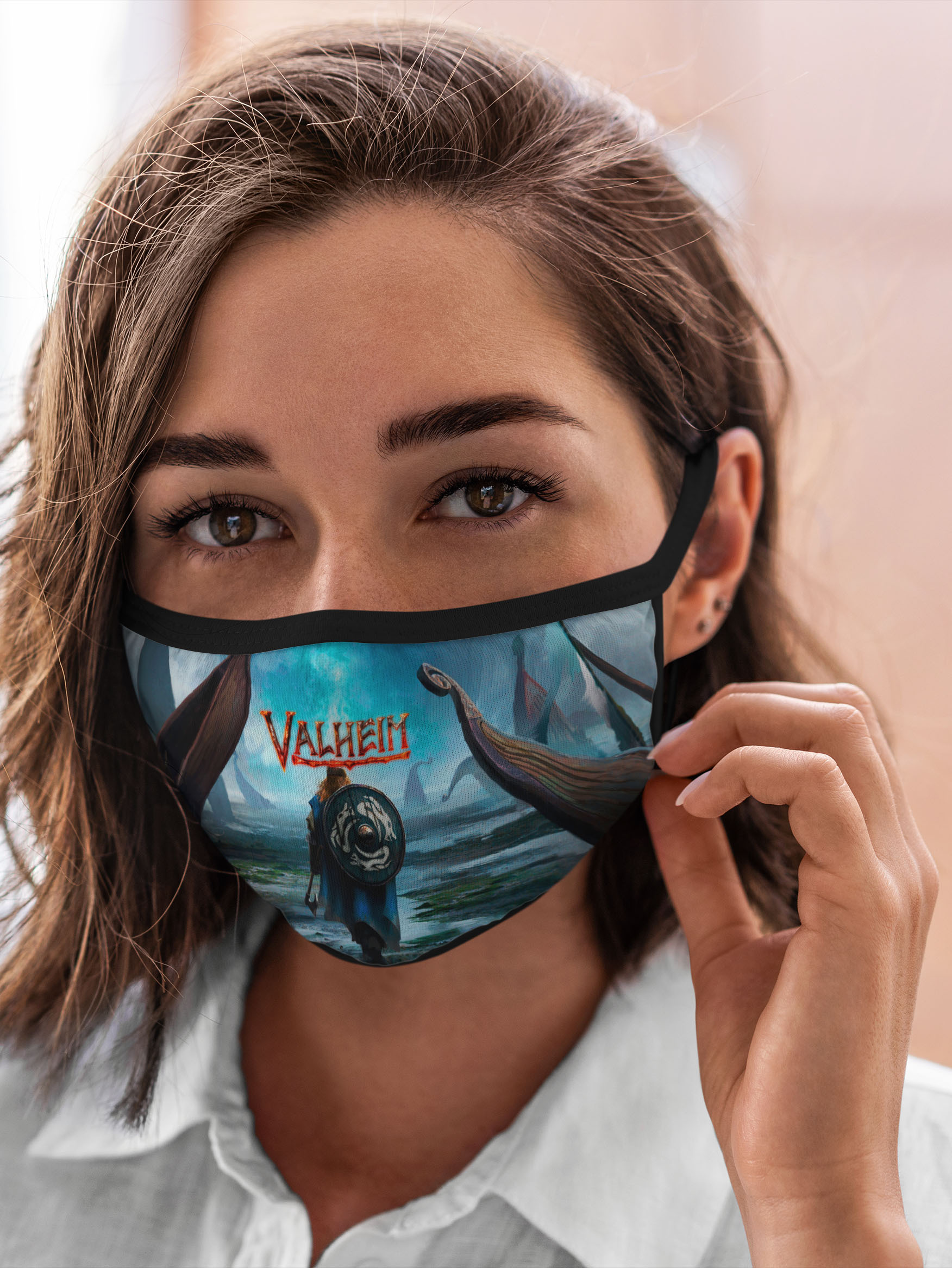 

Многоразовая маска унисекс Burnettie Valheim, Разноцветный, Valheim