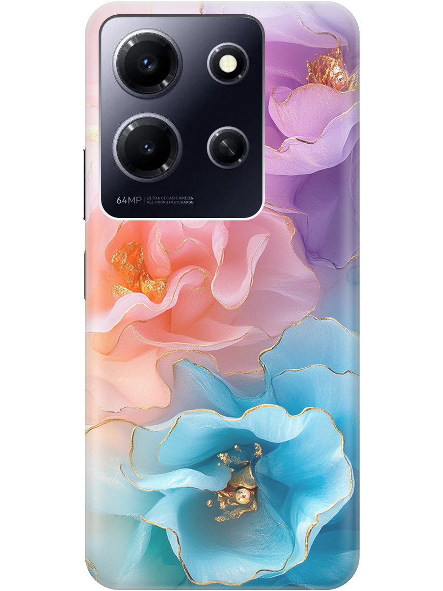 

Силиконовый чехол на Infinix Note 30i с принтом "Изумительные цветы", Прозрачный;фиолетовый;голубой;оранжевый;розовый, 772564223