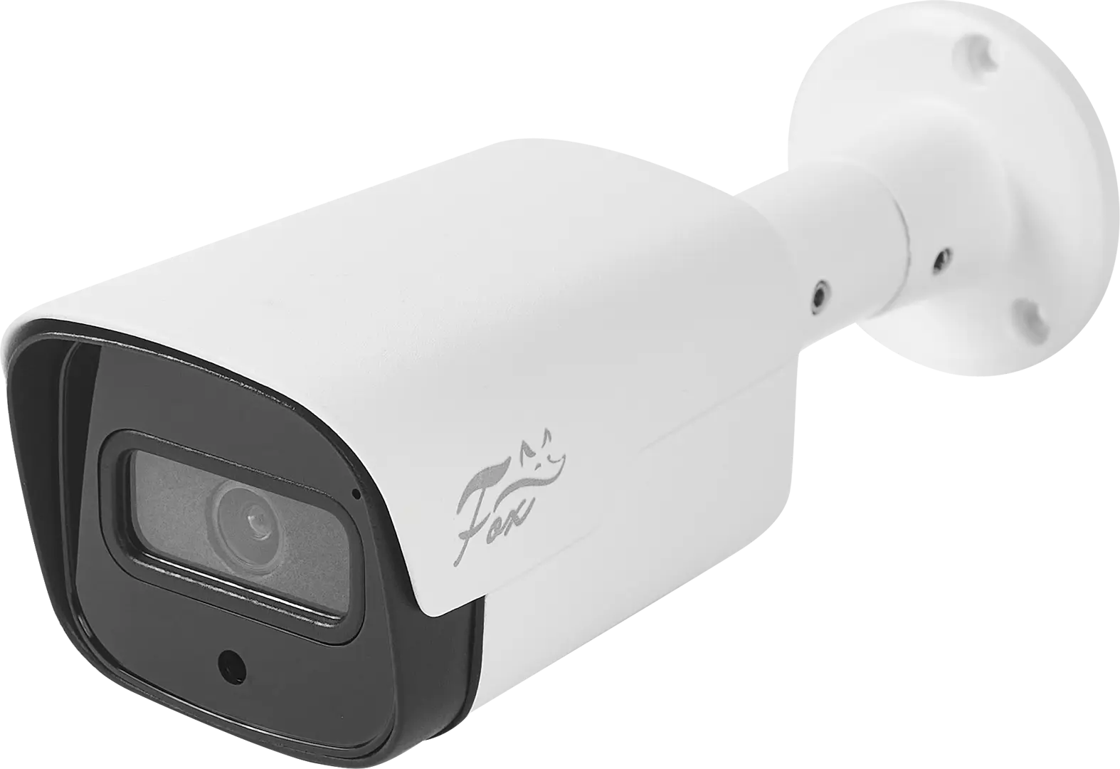 Камера уличная Fox FX-M2C 2 Мп 1800Р цилиндрическая цвет белый электрогирлянда reason уличная 220 led холодный белый 100 200 см без стартового шнура