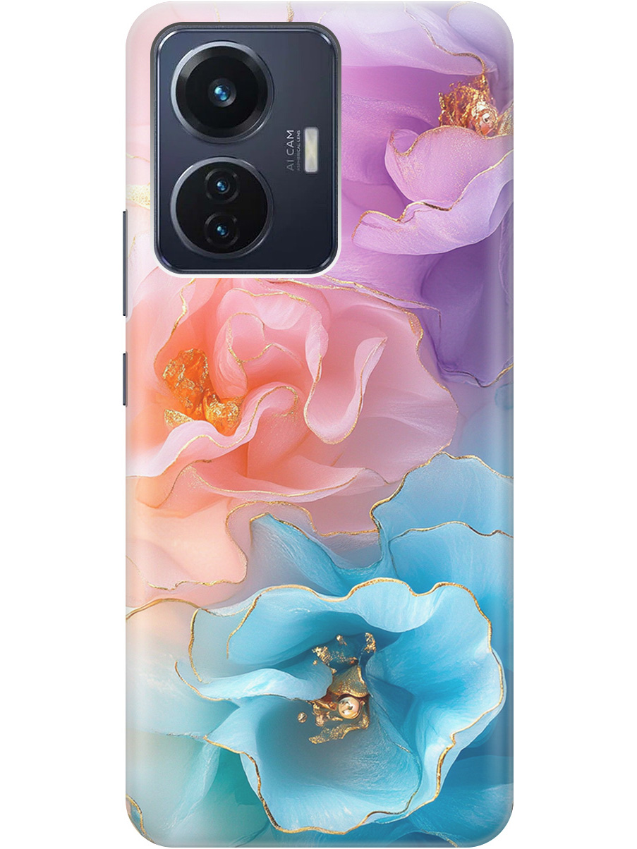

Силиконовый чехол на Vivo T1 с принтом "Изумительные цветы", Прозрачный;фиолетовый;голубой;оранжевый;розовый, 743437823