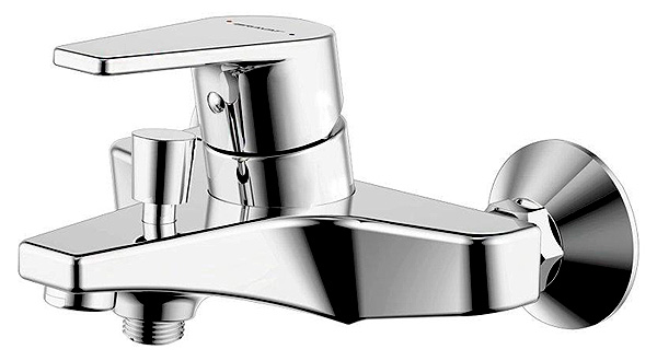 

Смеситель для ванны Bravat короткий излив, хром (Line F65299C-1)