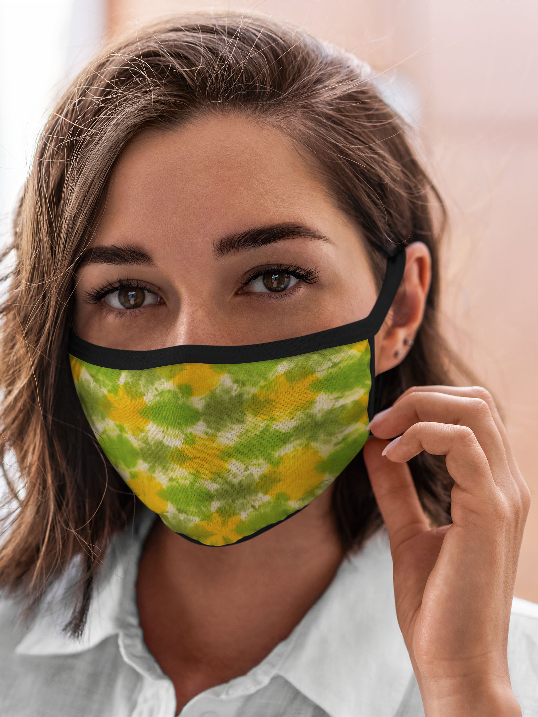 

Многоразовая маска унисекс Burnettie Tie Dye Разводы Краски, Разноцветный, Tie Dye Разводы Краски