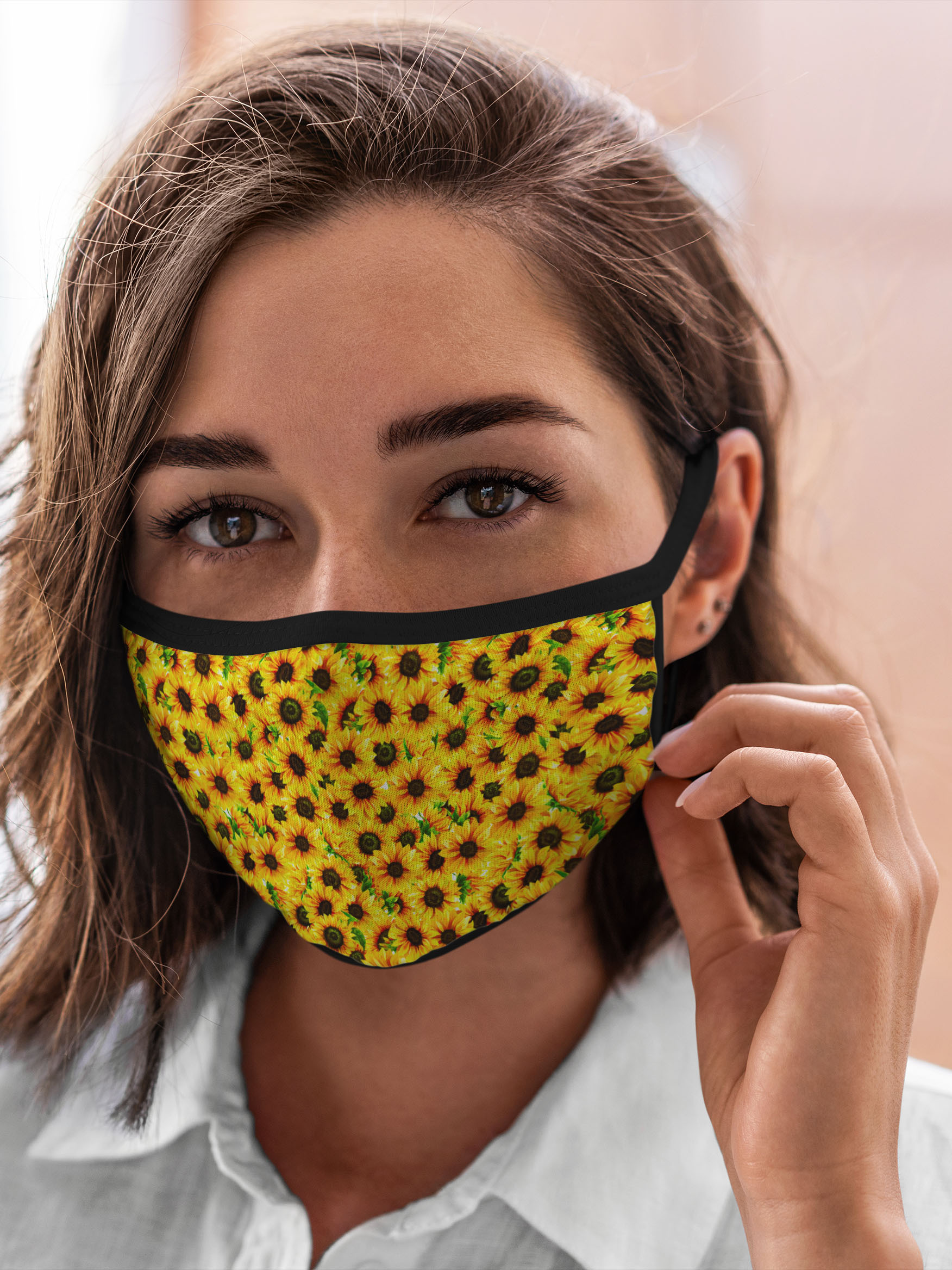 

Многоразовая маска унисекс Burnettie Природа Подсолнухи, Разноцветный, Природа Подсолнухи