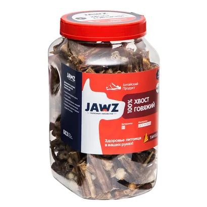 

Лакомство для собак JAWZ Хвост говяжий, 1300 г, 53