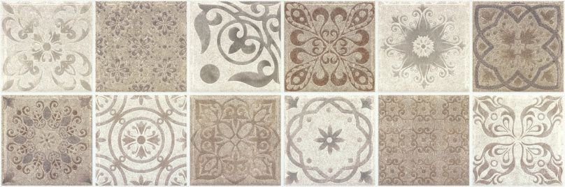 фото Плитка baldocer ozone mosaico antique taupe рект. 30x90 1.08 м2