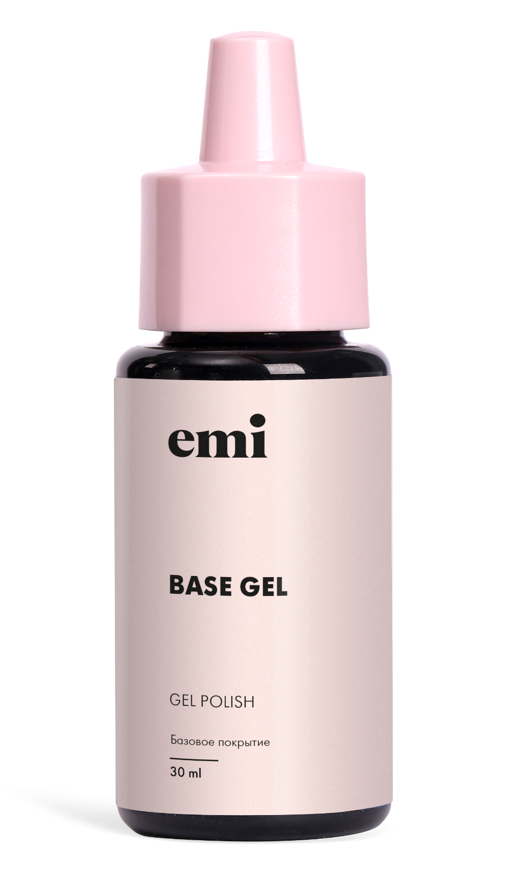Базовое покрытие для ногтей Emi Base gel 30 мл луи филипп покрытие базовое камуфлирующее 07 rubber base flash 15 гр