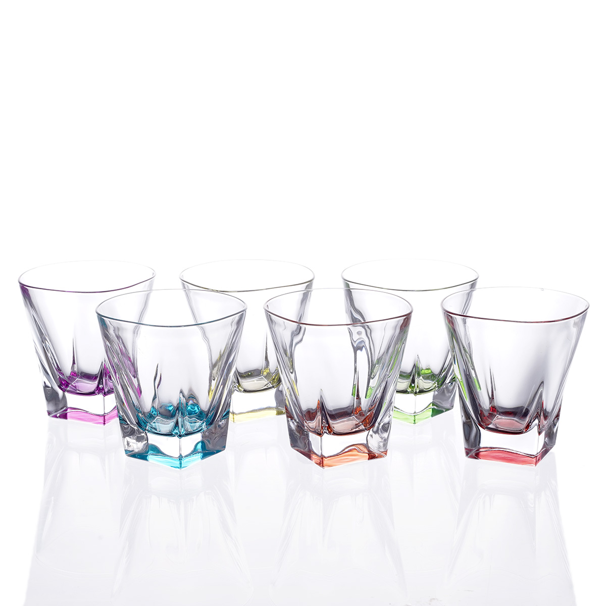 фото Набор стаканов для виски rcr fusion colour 270мл (6 шт)