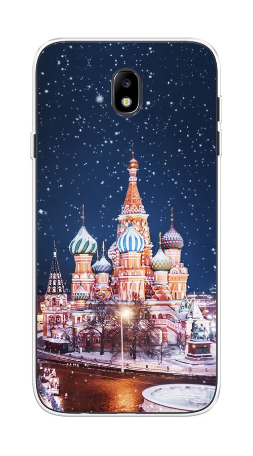 

Чехол на Samsung Galaxy J7 2017 "Москва 1", Коричневый;синий;белый, 23150-1