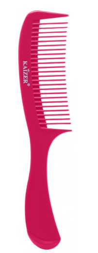 Гребень для волос Kaizer пластиковый с ручкой 200 мм гребень пластиковый с ручкой kaizer розовый 1 шт