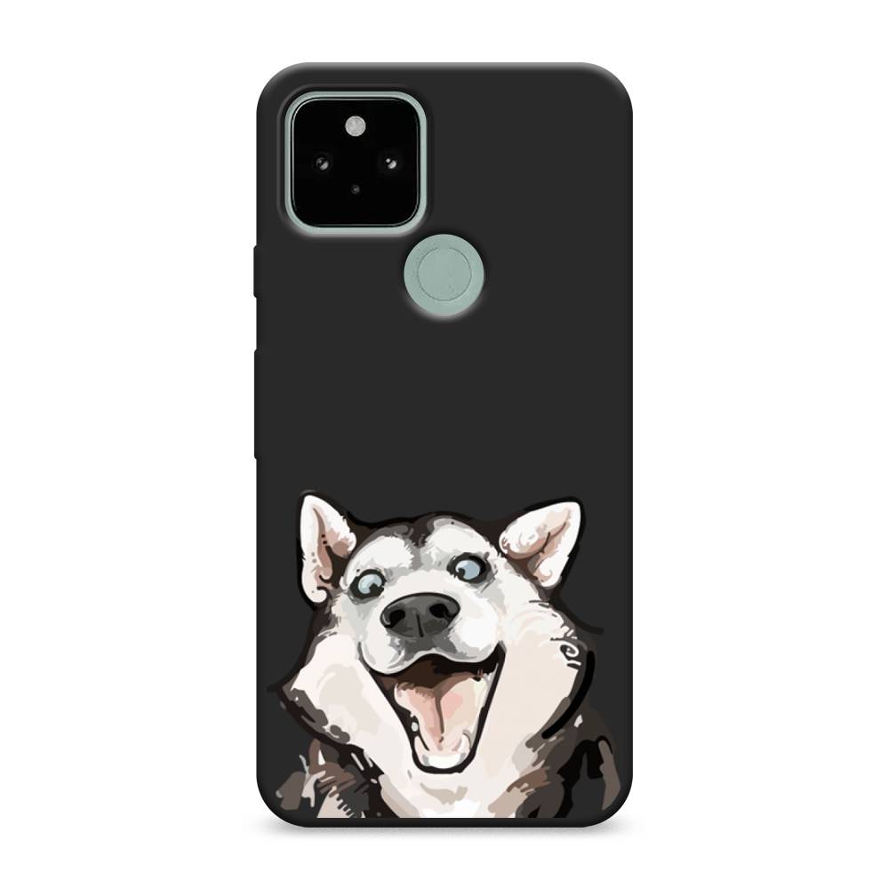 

Чехол Awog на Google Pixel 5A "Радостный хаски", Разноцветный, 271052-1