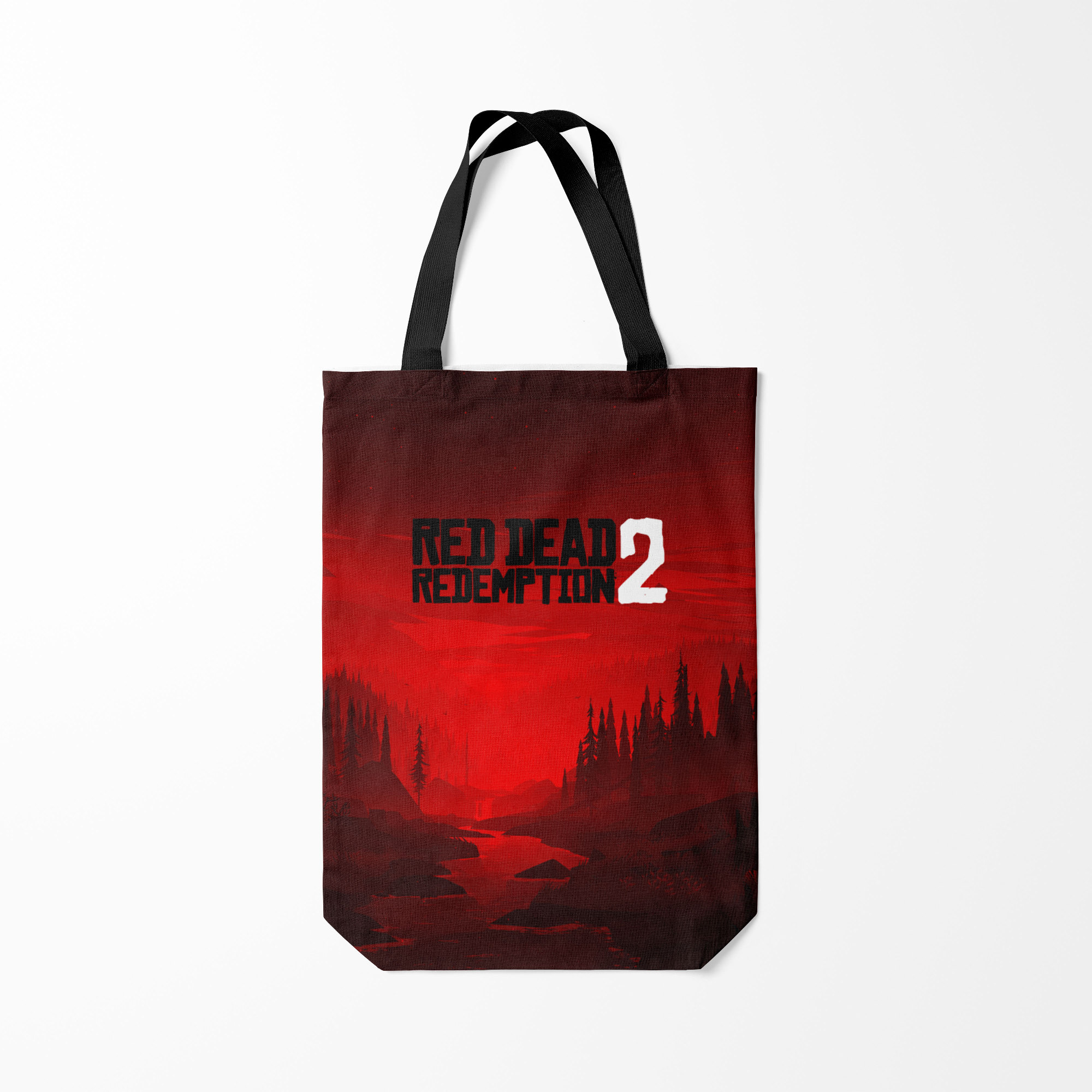 

Сумка шoппер унисекс Burnettie Red Dead Redemption 2, красный, Red Dead Redemption 2