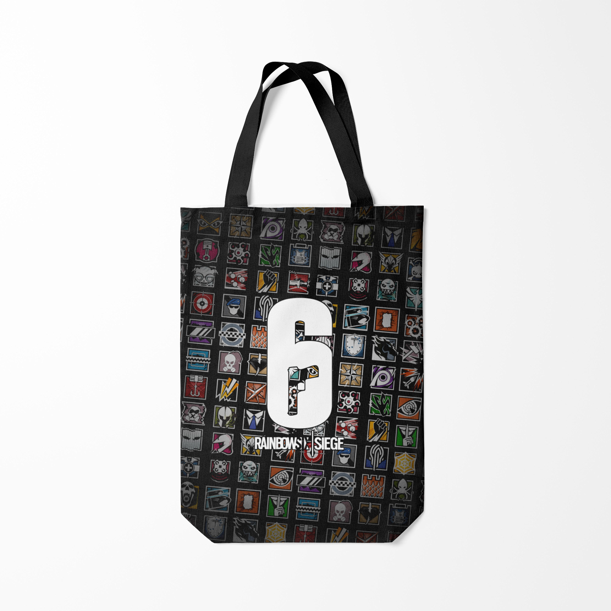 

Сумка шoппер унисекс Burnettie RAINBOW SIX SIEGE, черный, RAINBOW SIX SIEGE