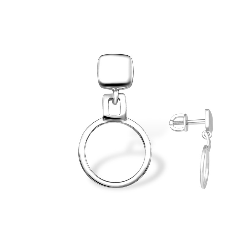 

Серьги подвески из серебра EFREMOV 1200019615, 1200019615