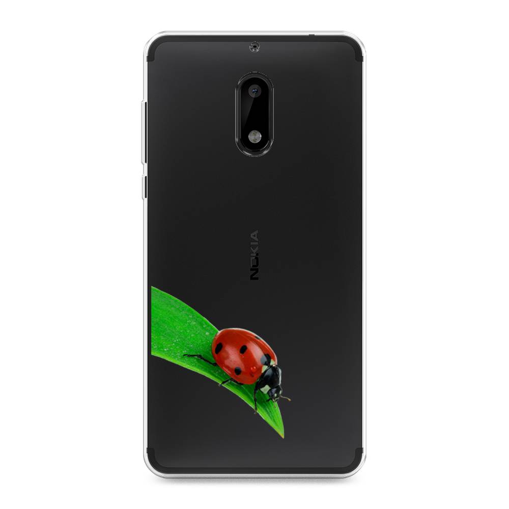 

Чехол Awog на Nokia 6 / Нокиа 6 "На счастье", Белый;красный;зеленый, 120350-1