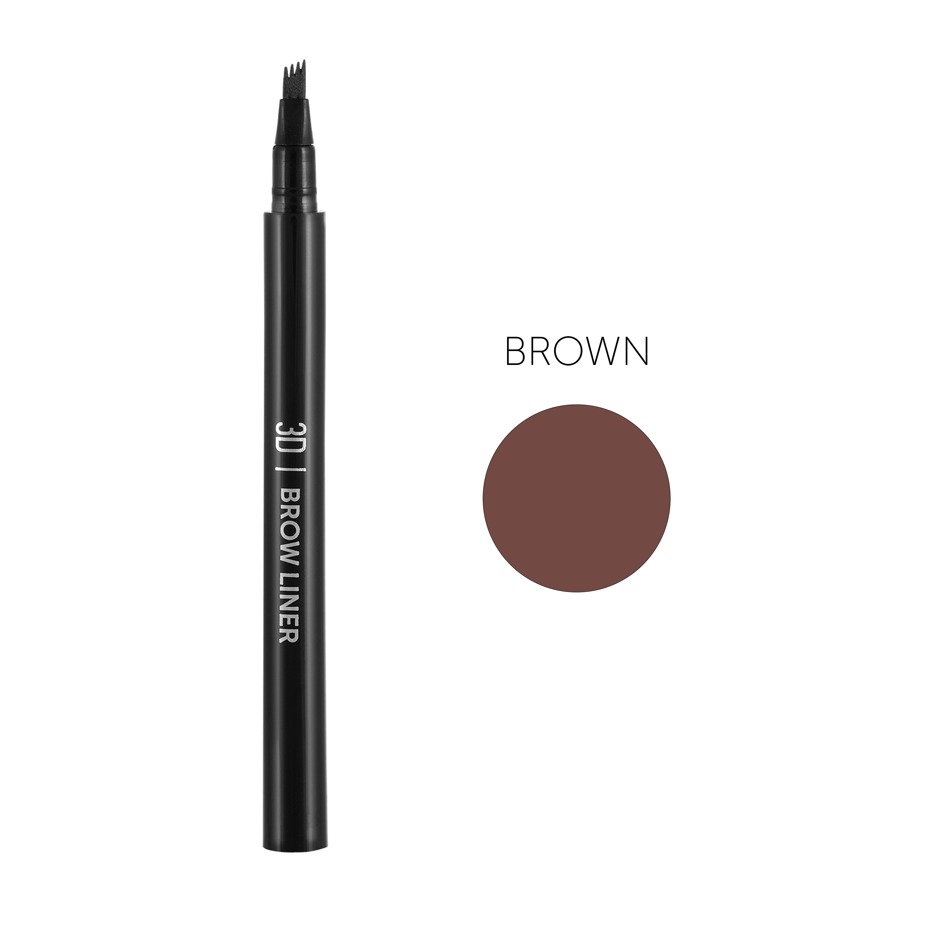 Маркер для бровей коричневый Lucas Cosmetics 3D Brow Liner CC Brow Brown 349₽