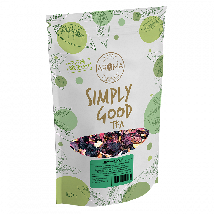 

Чай AROMA "Веселый Фрукт", 100гр., 100