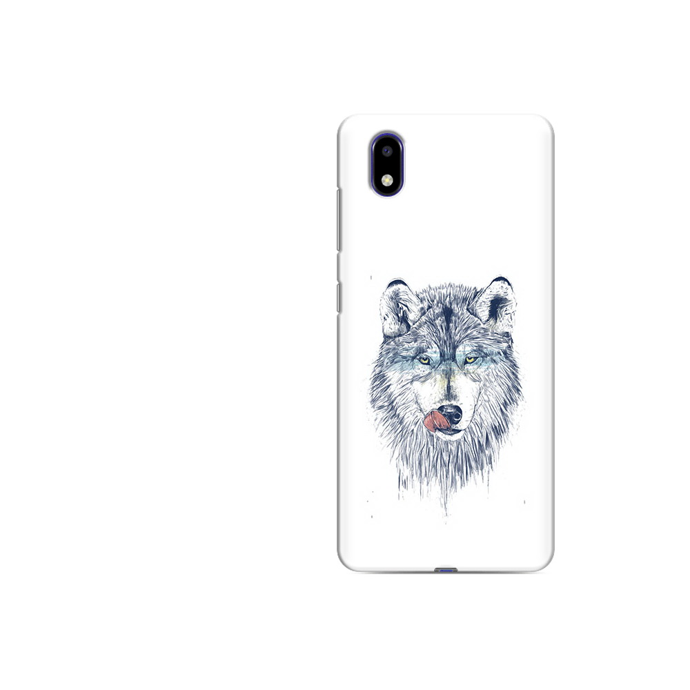 

Чехол MyPads Tocco для ZTE Blade A31 Lite голодгый волк (PT162823.461.292), Прозрачный, Tocco