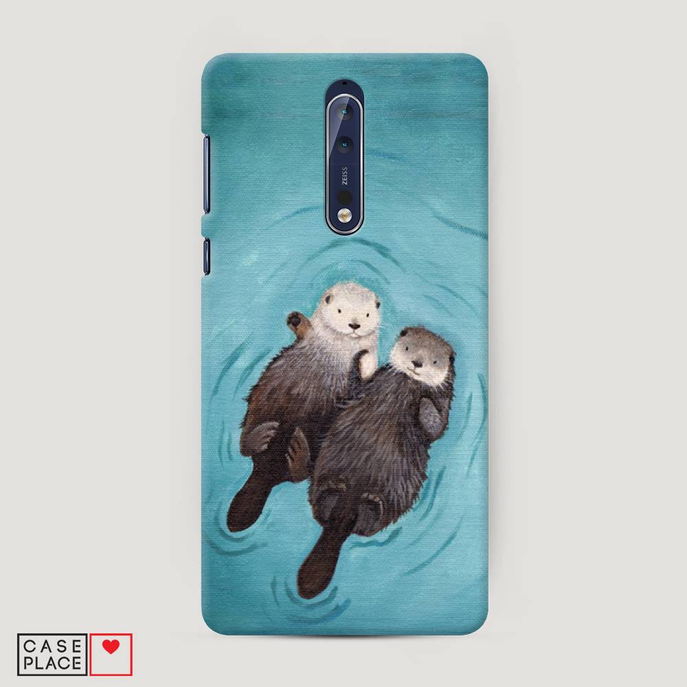 

Чехол Awog "Парочка бобров" для Nokia 8, 120620-7