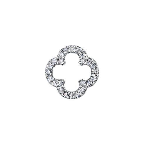 

Бегунок из серебра ЮТЛАЙН П-6830, фианит, П-6830