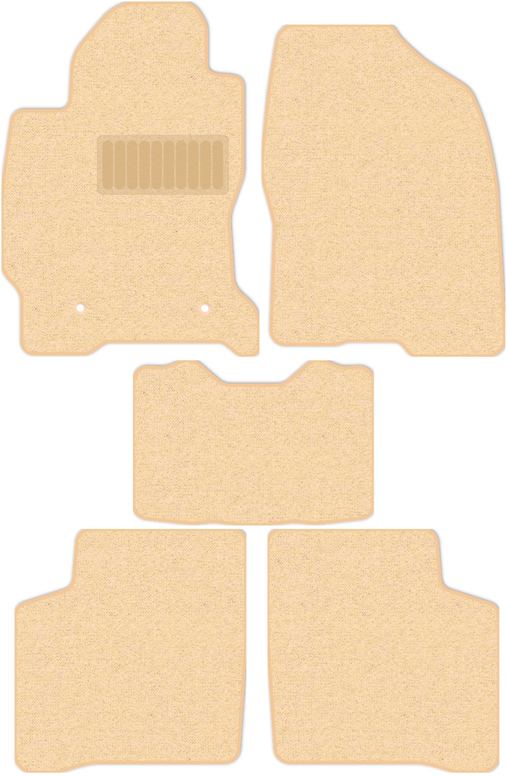 фото Коврики текстильные allmone комфорт для toyota prius ii nhw20 2003 - 2009