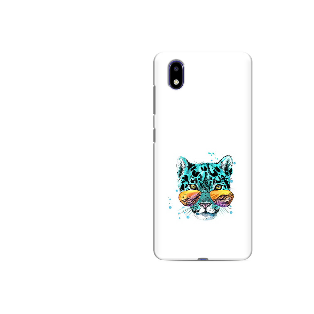 

Чехол MyPads Tocco для ZTE Blade A31 Lite голубой лео (PT162823.461.294), Прозрачный, Tocco