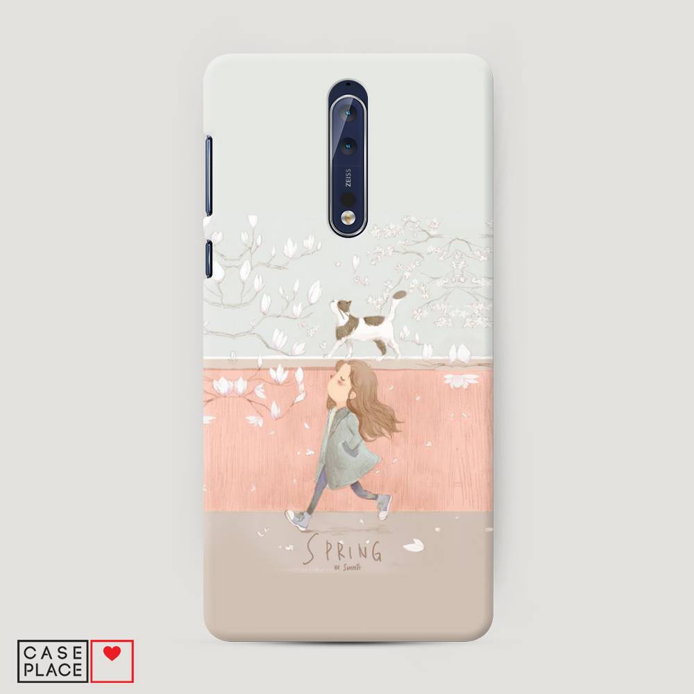 

Чехол Awog "Девочка-весна" для Nokia 8, 120620-5
