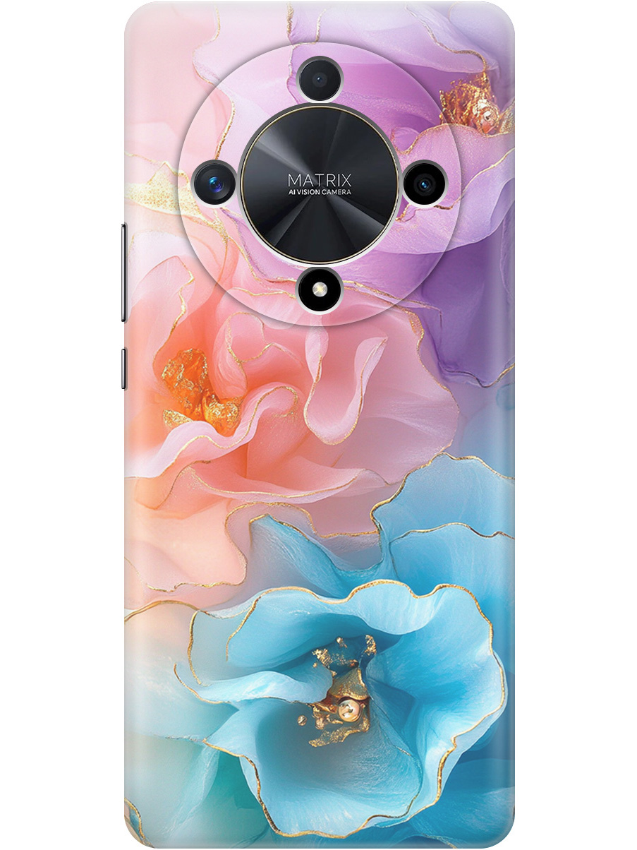 

Силиконовый чехол на Honor X9b / X50 с принтом "Изумительные цветы", Прозрачный;фиолетовый;голубой;оранжевый;розовый, 781974323