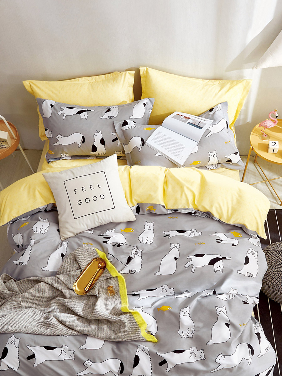 Пододеяльник Кот Коттон 