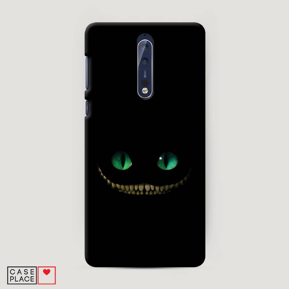 

Чехол Awog "Зеленоглазый чеширский кот" для Nokia 8, 120620-1