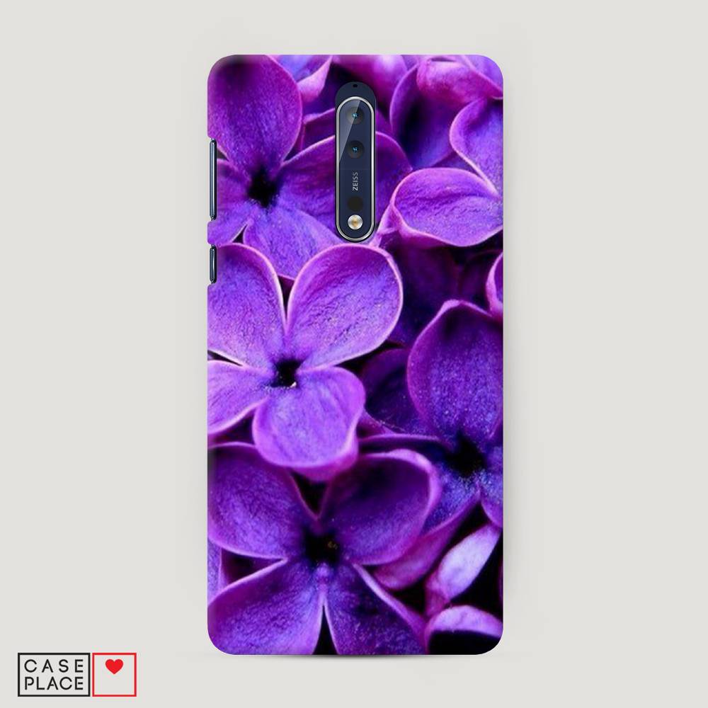 

Чехол Awog "Сирень крупная" для Nokia 8, 120620-6