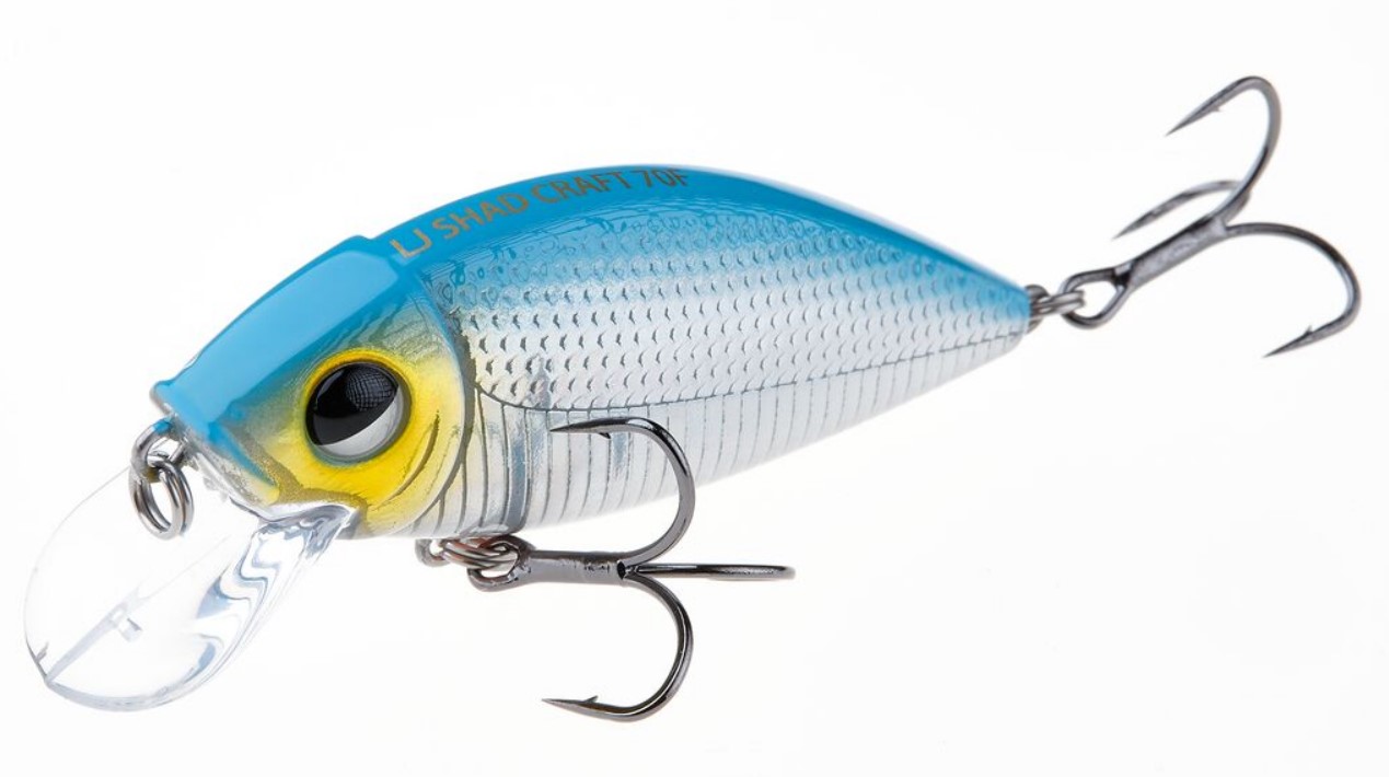 

Воблер плав. LJ Original SHAD CRAFT F 05.00/A026, Голубой;серебристый, Original Shad Craft F