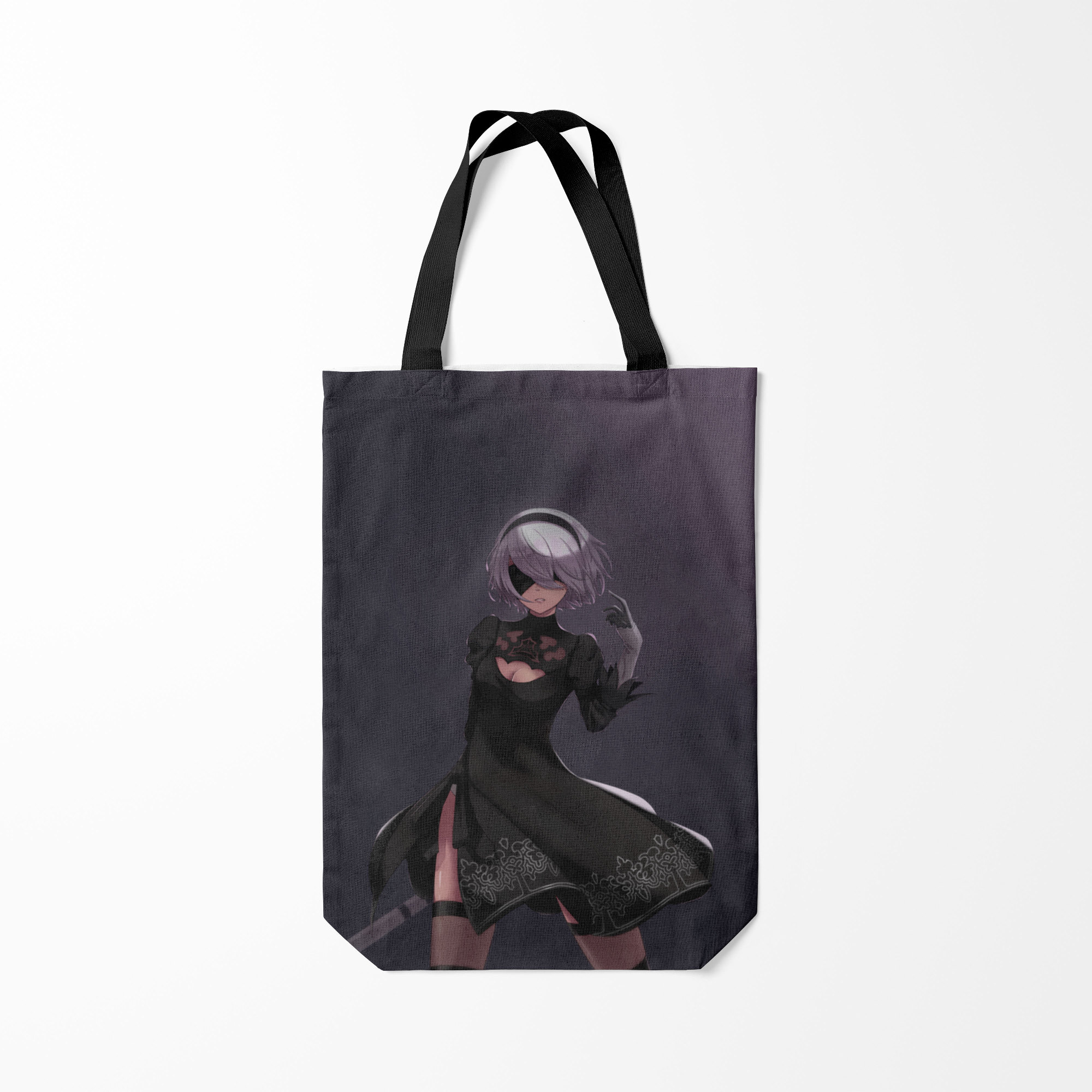 

Сумка шoппер унисекс Burnettie nier, серый, nier