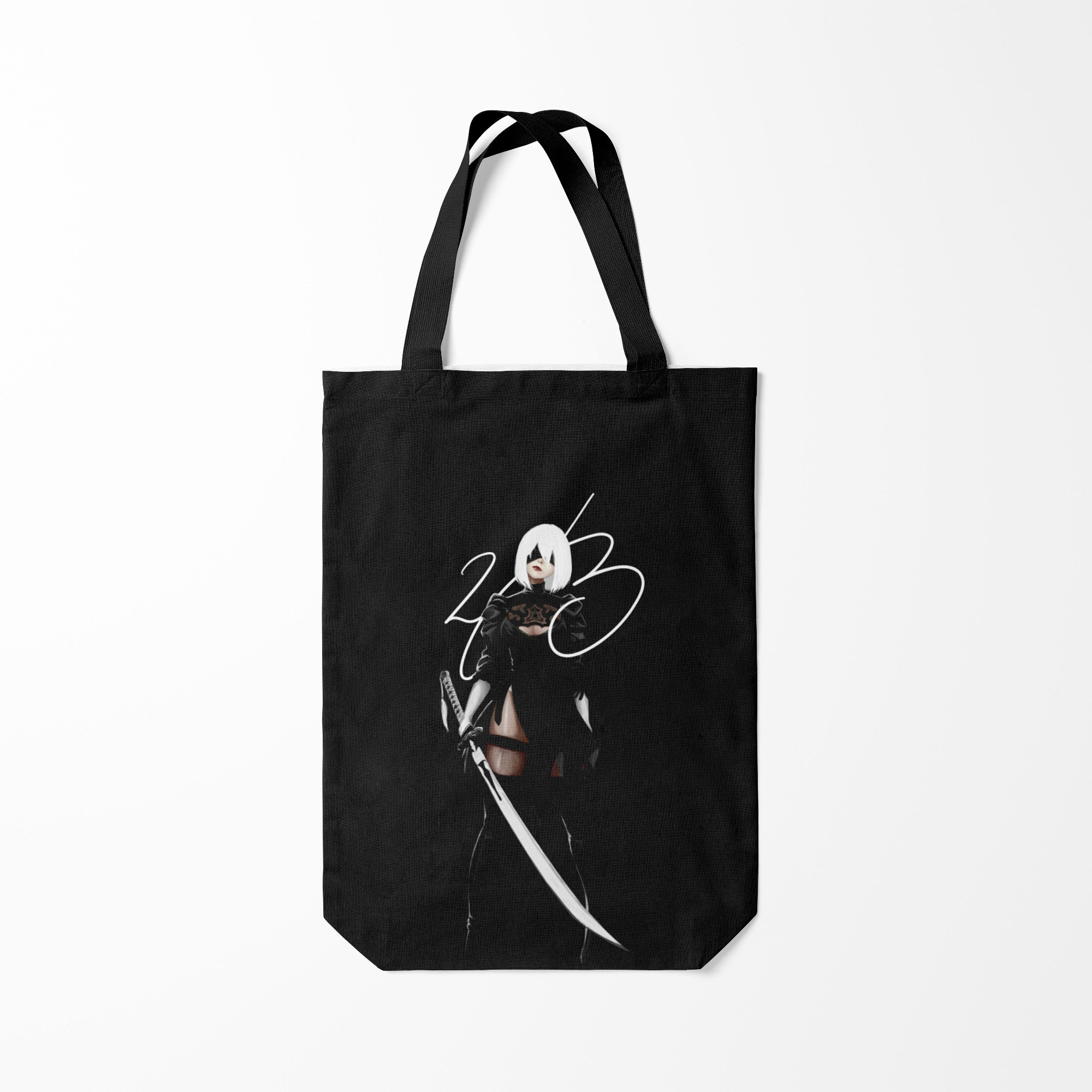 

Сумка шoппер унисекс Burnettie 2B, черный, 2B