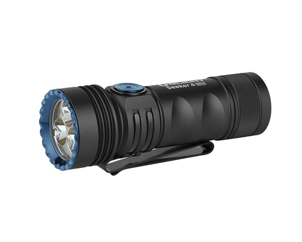 Фонарь Olight Seeker 4 Mini Cool White, 18350, Luminus SST-40/UV, 120 метров, 1200 люмен