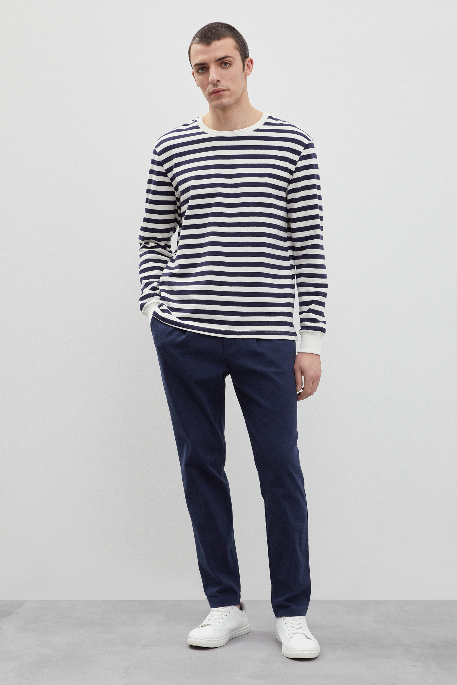 

Брюки мужские Finn Flare FBD210148 синие S, FBD210148