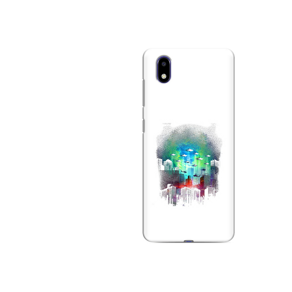 

Чехол MyPads Tocco для ZTE Blade A31 Lite город в свечении (PT162823.461.296), Прозрачный, Tocco