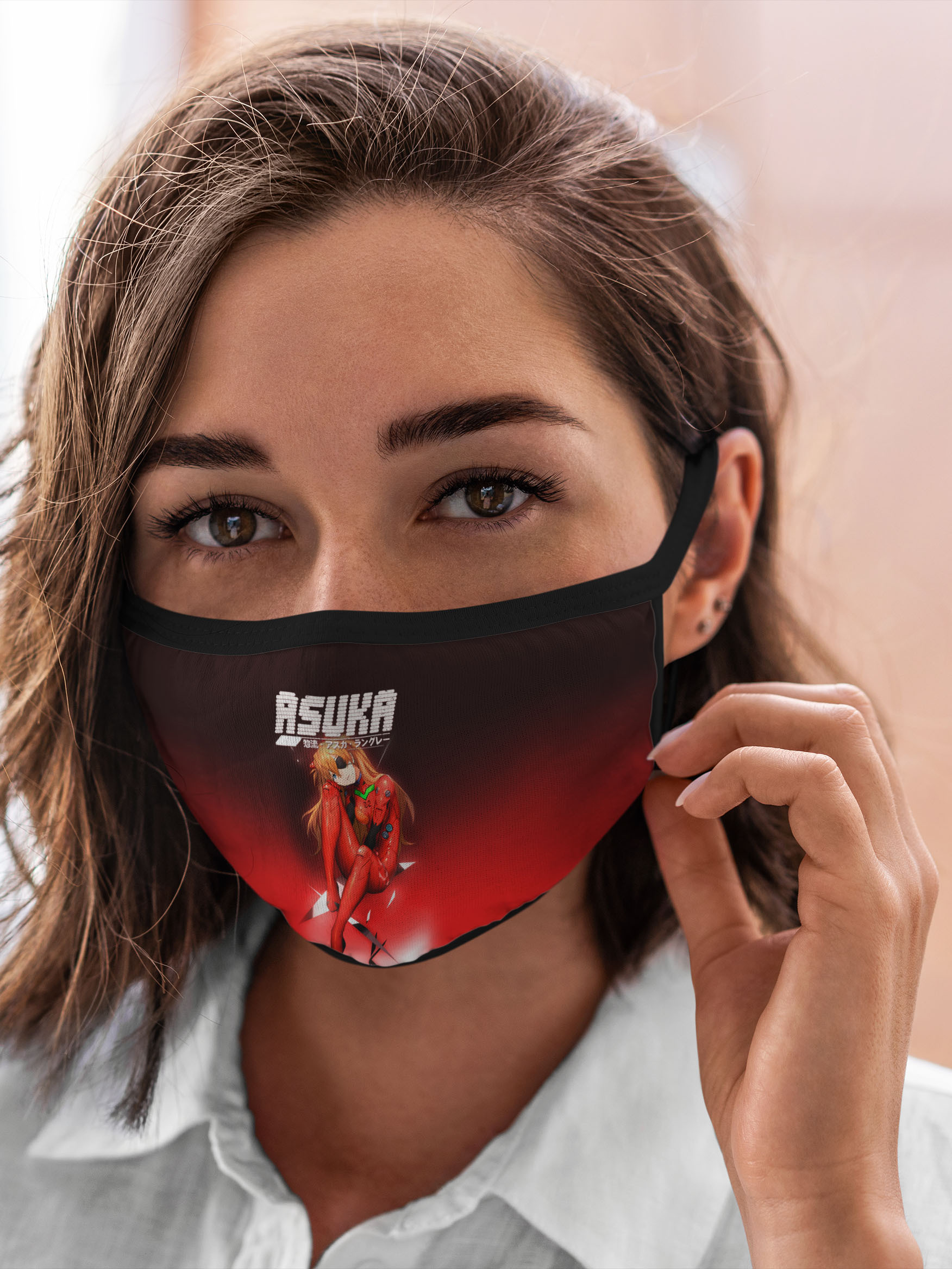 

Многоразовая маска унисекс Burnettie Евангелион Asuka Eva 02, Разноцветный, Евангелион Asuka Eva 02