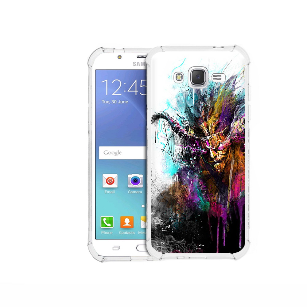 

Чехол MyPads Tocco для Samsung Galaxy J5 (2015) яркий дьявол (PT15272.579.709), Прозрачный, Tocco