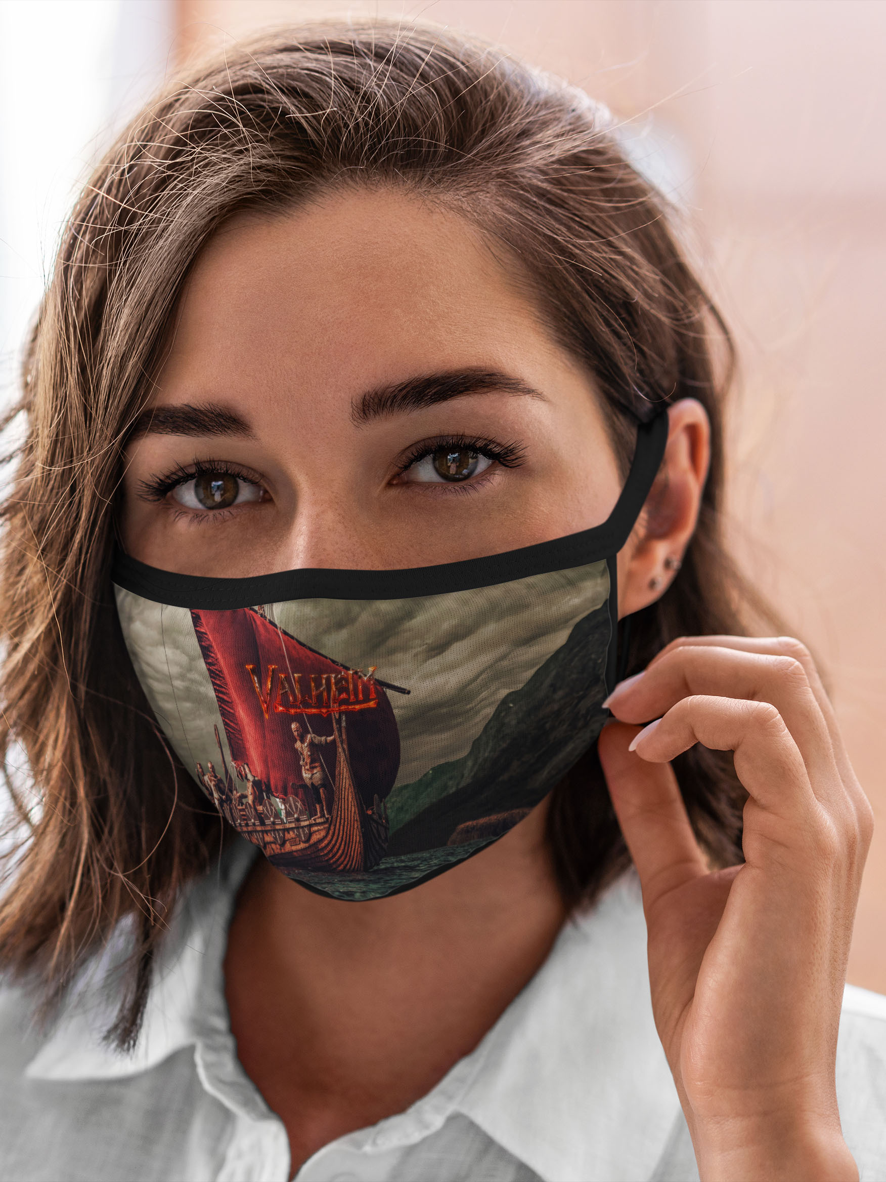 

Многоразовая маска унисекс Burnettie Valheim, Разноцветный, Valheim