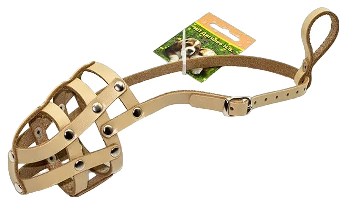 Намордник Дягилев No. 18, натуральный, сетчатый