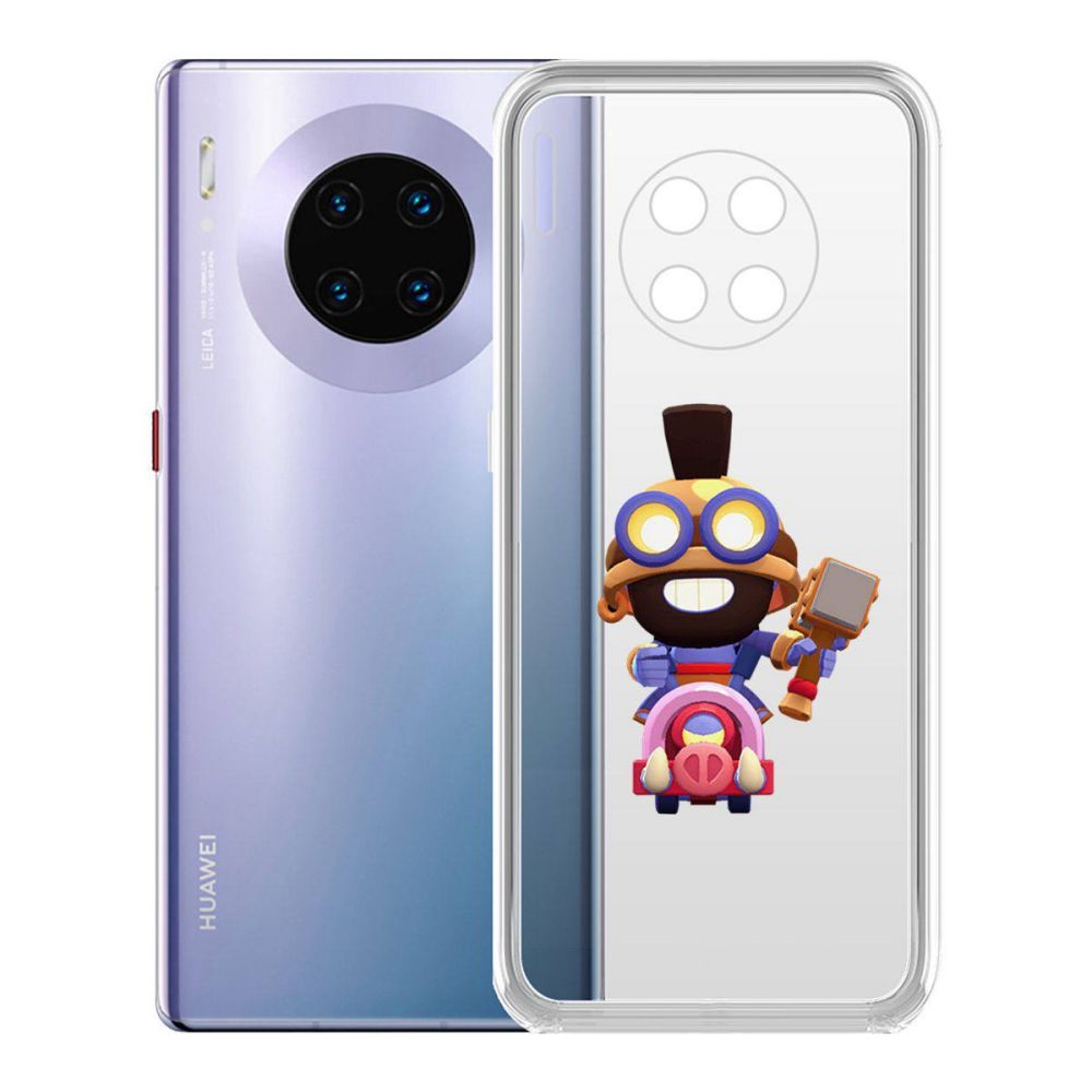 

Чехол-накладка Brawl Stars-Карл Всадник на кабане для Huawei Mate 30