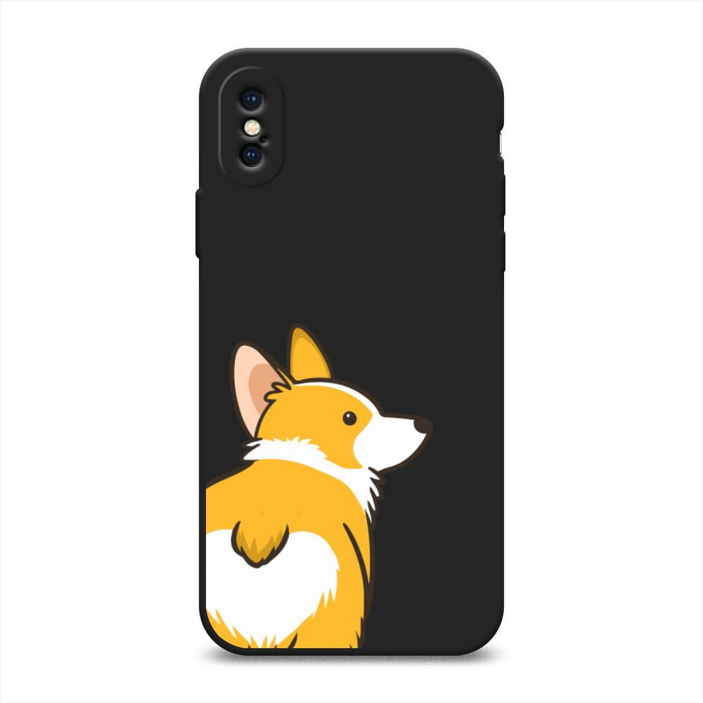 

Чехол Awog на Apple iPhone X (10) / Айфон X (10) "Корги следуй за мной", Разноцветный, 11052-1