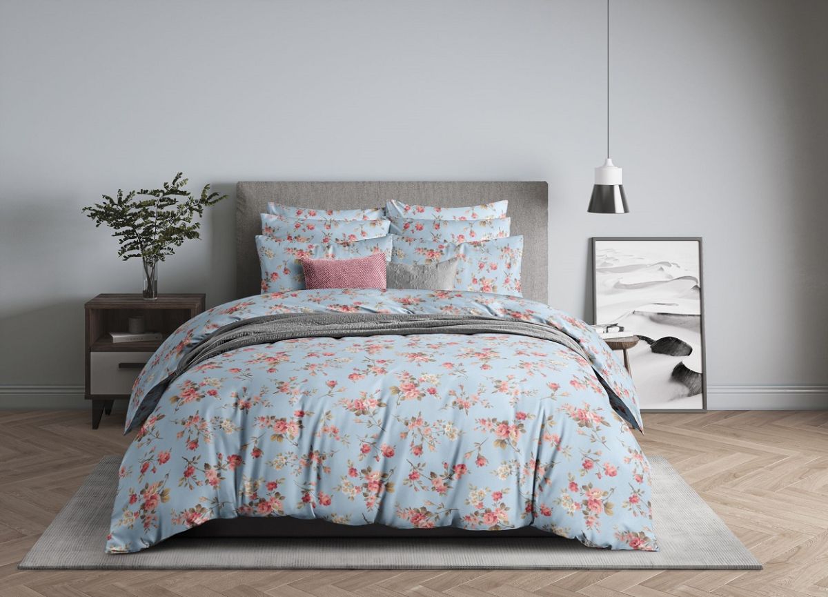 

Постельное белье из бязи, Guten Morgen "Flower Morning"; Евро наволочки 70 х 70 (размер)