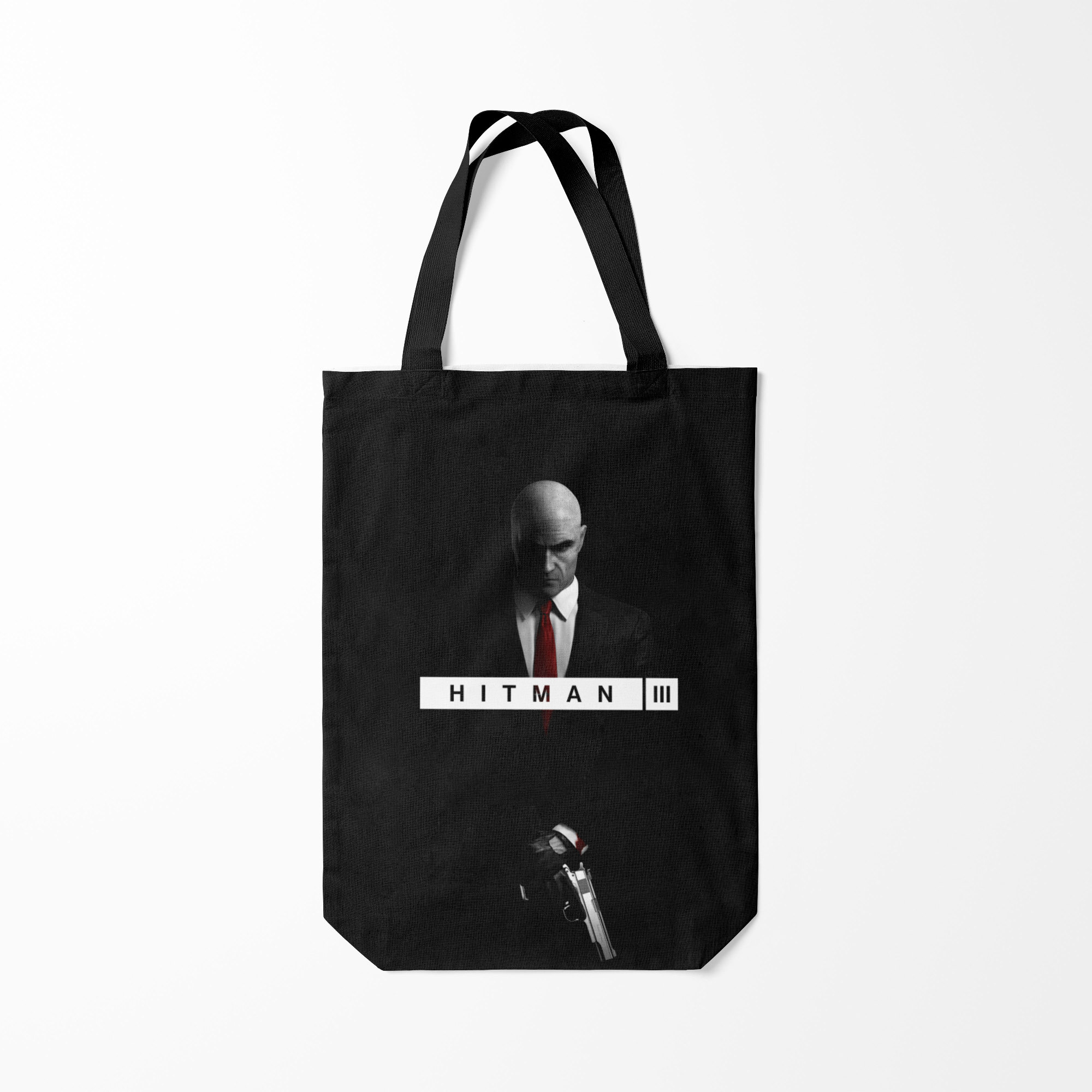 

Сумка шoппер унисекс Burnettie Hitman 3, черный, Hitman 3