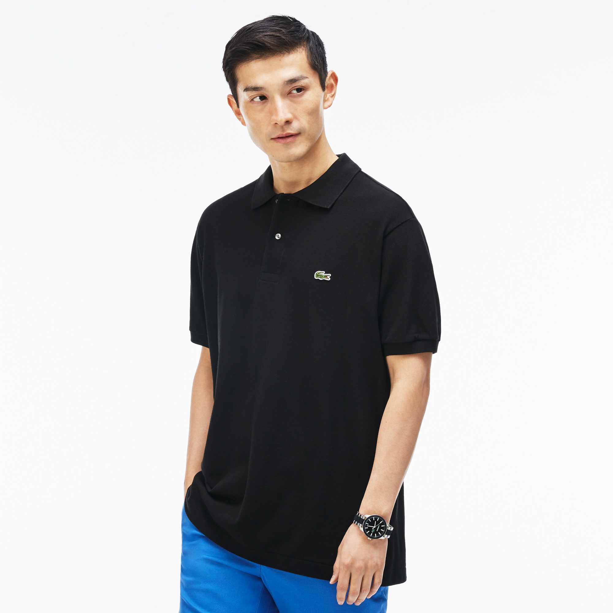 

Футболка унисекс Lacoste L1215 черная 8, Черный, L1212