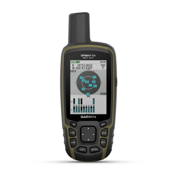 Туристический навигатор Garmin GPSMAP 65S с картой РФ