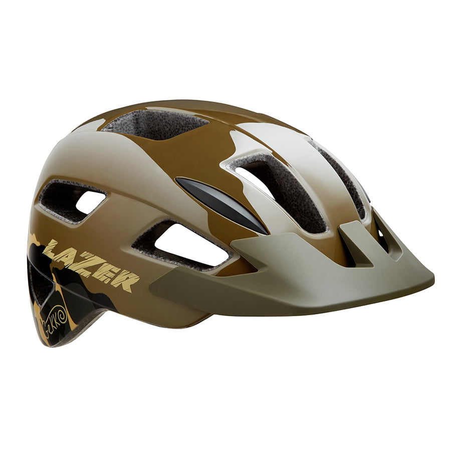 

Детский велосипедный шлем Lazer Kids Gekko цвет зеленый камуфляж размер U BLC2207888185