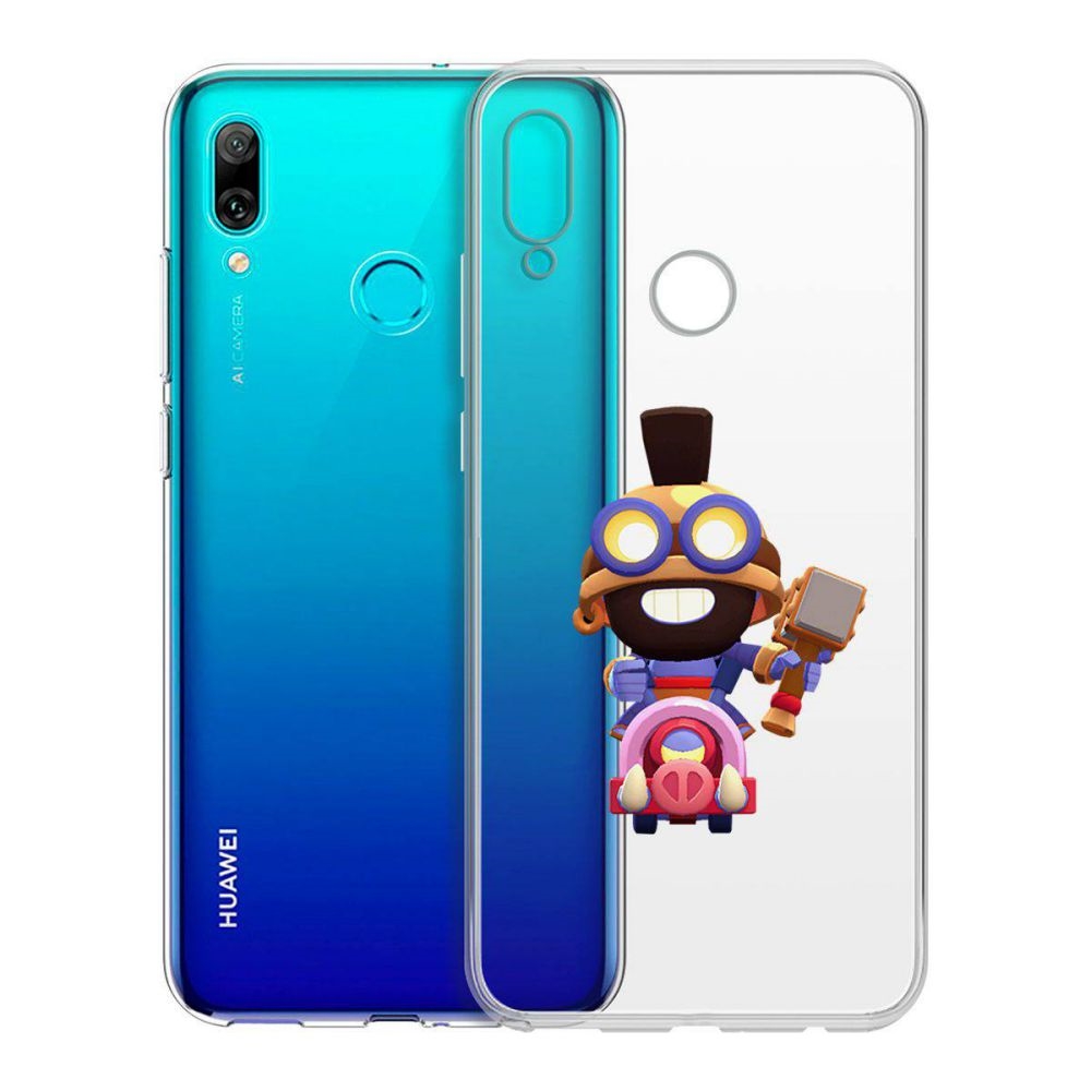 

Чехол-накладка Brawl Stars-Карл Всадник на кабане для Huawei P Smart (2019)or 10 Lite